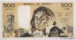 500 Francs PASCAL FRANCE  1989 F.71.42