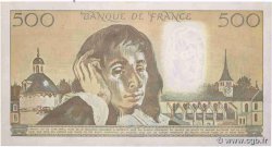 500 Francs PASCAL FRANCE  1989 F.71.42 XF+