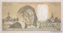 500 Francs PASCAL FRANCE  1989 F.71.41 XF+