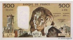 500 Francs PASCAL FRANCE  1992 F.71.49
