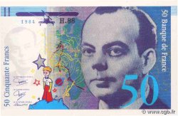 50 Francs SAINT-EXUPÉRY Épreuve FRANCE 1984 NE.1989