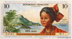 10 Francs FRENCH ANTILLES  1964 P.08b