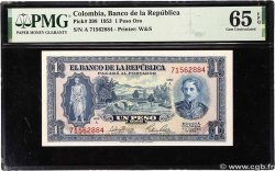 1 Peso Oro COLOMBIA  1953 P.398 UNC