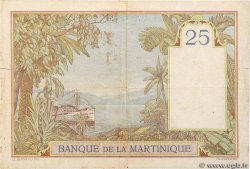 25 Francs MARTINIQUE  1945 P.12 TB