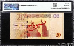 20 Dinars Spécimen LIBYA  2013 P.79s UNC