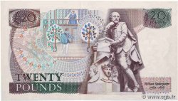 20 Pounds INGHILTERRA  1984 P.380d FDC