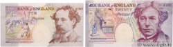 10 et 20 Pounds Lot INGHILTERRA  1993 P.386a et P.387a q.FDC