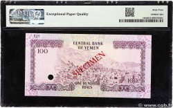100 Rials Spécimen REPUBLIK JEMEN  1976 P.16s fST+