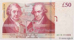 50 Pounds INGHILTERRA  2010 P.393a FDC