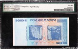 100 Trillion Dollars ZIMBABWE  2008 P.091a NEUF