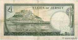 1 Pound JERSEY  1963 P.08b MB