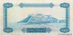 1 Dinar LIBIA  1972 P.35b MB