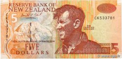 5 Dollars NUOVA ZELANDA  1992 P.177