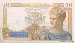 50 Francs CÉRÈS modifié FRANCIA  1938 F.18.10 MB