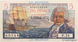 5 Francs Bougainville ISOLA RIUNIONE  1946 P.41a