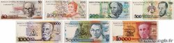 1 Cruzado Novo sur 1000 Cruzados au 10 Cruzados Novos sur 10000 Cruzados et du 50 au 500 Cruzados Novos  Lot BRASILE  1989 P.Lot