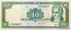 10 Cordobas NICARAGUA  1999 P.188
