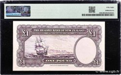 1 Pound NEW ZEALAND  1955 P.159b AU