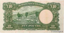 10 Pounds NOUVELLE-ZÉLANDE  1940 P.161a TTB