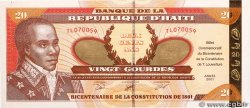 20 Gourdes Commémoratif HAÏTI  2001 P.271
