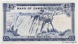 5 Pounds ZAMBIA  1964 P.03a AU