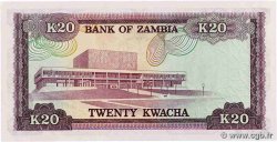20 Kwacha ZAMBIA  1974 P.18a UNC