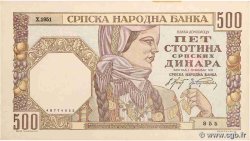 500 Dinara SERBIE  1941 P.27b