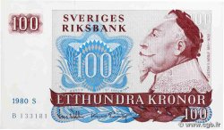 100 Kronor SUÈDE  1980 P.54c
