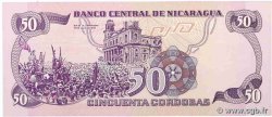 50 Cordobas NICARAGUA  1985 P.140 FDC