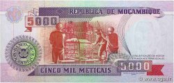 5000 Meticais MOZAMBIK  1991 P.136 fST+