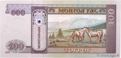 100 Tugrik MONGOLIE  2000 P.65a NEUF