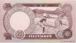 50 Kobo NIGERIA  1973 P.14g pr.NEUF
