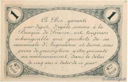1 Franc Épreuve FRANCE Regionalismus und verschiedenen Angoulême 1915 JP.009.21 fST+