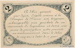 2 Francs Épreuve FRANCE Regionalismus und verschiedenen Angoulême 1915 JP.009.22 ST