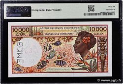 10000 Francs Spécimen POLYNÉSIE, TERRITOIRES D