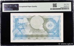 10 Rupees SEYCHELLES  1974 P.15b pr.NEUF