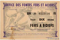 10 Kilos Fers à Bœufs FRANCE régionalisme et divers  1943 