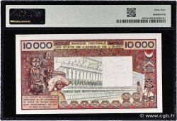 10000 Francs STATI AMERICANI AFRICANI  1982 P.809Te q.FDC