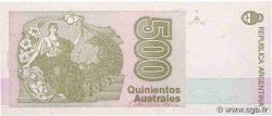 500 Australes ARGENTINIEN  1990 P.328b fST+