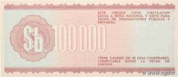 100000 Pesos Bolivianos BOLIVIE  1984 P.188 NEUF