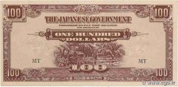 100 Dollars MALAYA  1942 P.M08b
