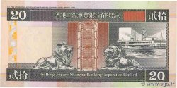 20 Dollars HONG KONG  1995 P.201b SUP