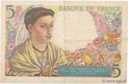 5 Francs BERGER FRANKREICH  1947 F.05.07 SS