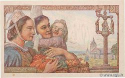 20 Francs PÊCHEUR FRANKREICH  1947 F.13.11 fST