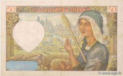 50 Francs JACQUES CŒUR FRANKREICH  1941 F.19.09 SS
