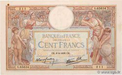 100 Francs LUC OLIVIER MERSON type modifié FRANCE  1939 F.25.45