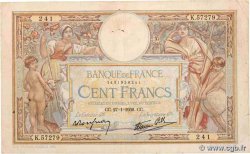 100 Francs LUC OLIVIER MERSON type modifié FRANCE  1938 F.25.20