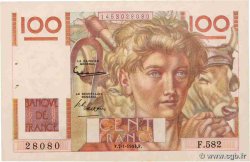 100 Francs JEUNE PAYSAN FRANCE  1954 F.28.41