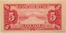 5 Yuan CHINA  1940 P.J010e fVZ