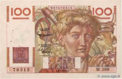 100 Francs JEUNE PAYSAN FRANCE  1951 F.28.29